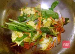 Illustration of how to make fried rice noodles 4