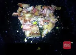 Illustration of how to make sausage and cheese baked rice 4