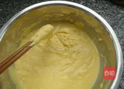 Illustration of how to make cornmeal cake 3