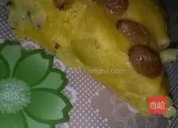 Raisin cornmeal cake Illustration of how to do it 11