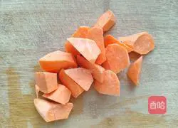 Illustration of how to make sweet potato, millet and quinoa porridge 3