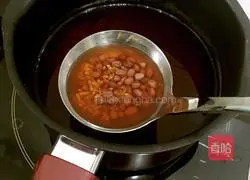 Milk Oatmeal Red Bean Porridge Recipe Illustration 5 