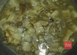 Illustration of how to make braised beans and noodles 5