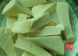 Illustration of how to make fried hair cake 3