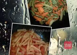 Illustration of braised noodles 2