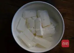 Illustration of how to make red date and yam porridge 3