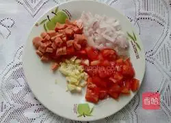Illustration of how to make tomato pasta 2