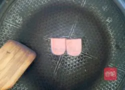 Illustration of how to make bean paste burger 4