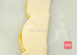 Illustration of how to make rose-shaped and butterfly-shaped flower rolls 15