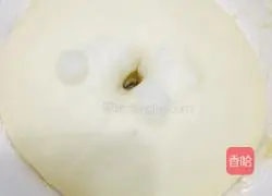 Illustration of how to make green onion rolls 1