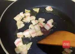 Illustration of how to make braised beans and noodles 2