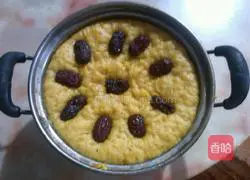 Illustration of how to make pumpkin hair cake 8