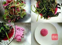 Illustration of how to make ladybug rice balls 2