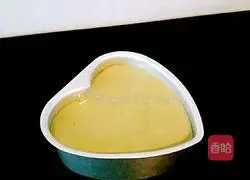 Illustration of how to make milky matcha hair cake 10