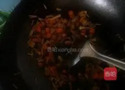 Illustration of how to make double-bacteria cheese mixed baked rice 4