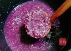 Purple sweet potato and quinoa rice porridge | Illustration of how to strengthen the spleen and stomach 7