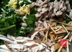 Illustration of how to make spring rolls 1