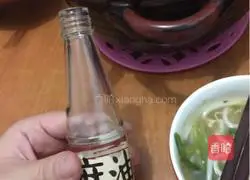 Illustration of how to make small pot rice noodles 8