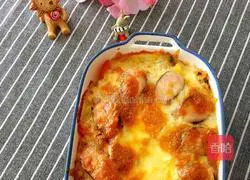 Sausage Baked Rice Recipe Illustration 4