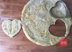 Illustration of how to make love pancakes 8