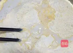 Illustration of how to make milky cornmeal cake 5