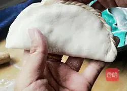 Illustration of how to make egg and leek box 14