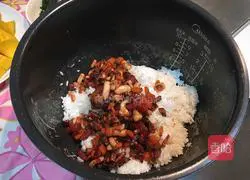 Illustration of how to make squid and pumpkin braised rice (rice cooker) 10