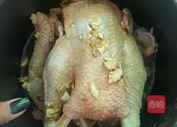 Rice cooker baked with ginger Chicken recipe illustration 5