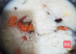 Illustration of how to make casserole shrimp porridge 7