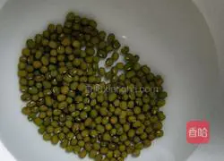 Illustration of how to make rice and mung bean porridge 2