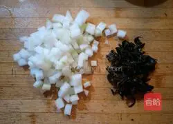 Winter Melon, Fungus and Chicken Porridge Recipe Illustration 3