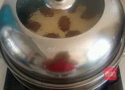 Illustration of how to make cornmeal cake 10