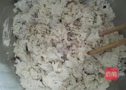 Illustration of how to make love purple sweet potato cake 2