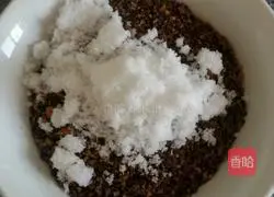 Illustration of homemade black sesame Yuanxiao 4