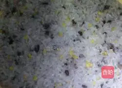 Illustration of how to make colorful rice balls 1