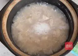 Illustration of how to make taro porridge 6