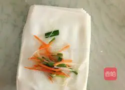 Illustration of how to make spring rolls 2