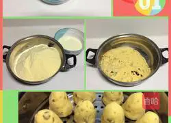 Illustration of how to make red date and corn steamed buns 5