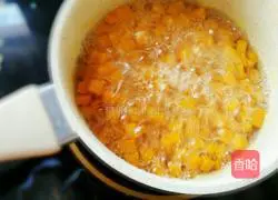 How to make Kuaishou Pumpkin Porridge Illustration 3