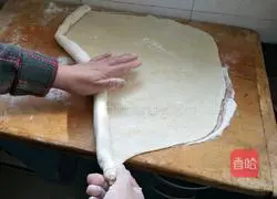 Illustration of how to make the dead noodle roll 6