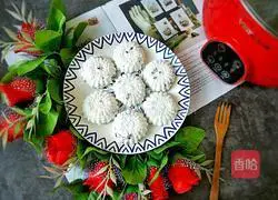 Cranberry rice flour steamed cake recipe 18