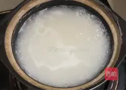 Illustration of how to make cabbage and lean meat porridge 4