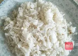 Illustration of making rice balls 2