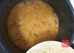 Illustration of how to make tomato and mushroom pearl noodles 15