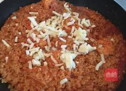 Illustration of how to make baked Italian alphabet pasta with tomatoes and shrimps 7