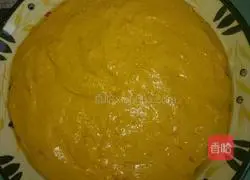 Illustration of Homemade Pumpkin Hair Cake 9