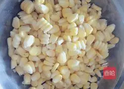 Illustration of how to make fresh polenta for strengthening the spleen 1