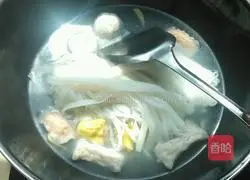 Illustration of soup rice noodles 8