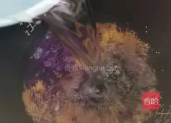 Purple sweet potato and millet porridge recipe 6