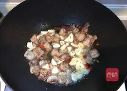 Eggplant, Bean and Pork Belly Illustration of how to cook rice 3